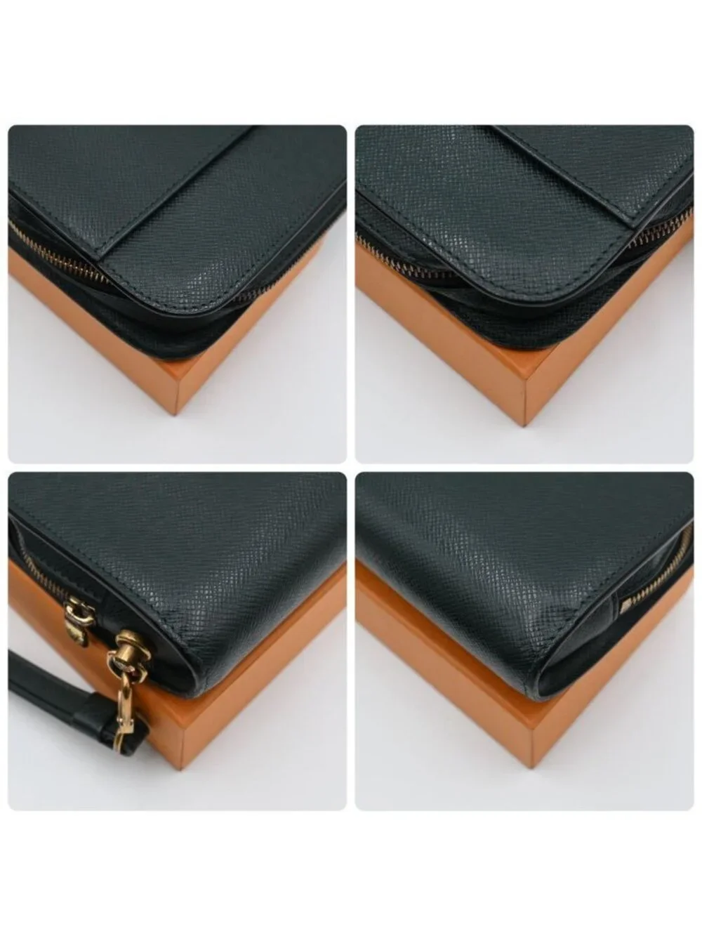 Louis Vuitton Taiga Baikal Second Epi Sea Clutch